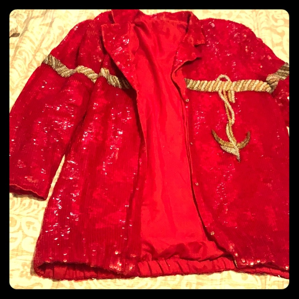 Vintage sequins jacket